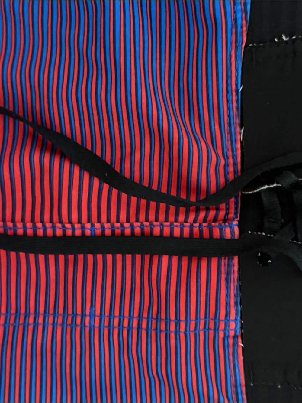 Hurley USA 🇺🇸 Olympic board shorts Black Waistband Label with White Print - Picture 6 of 10
